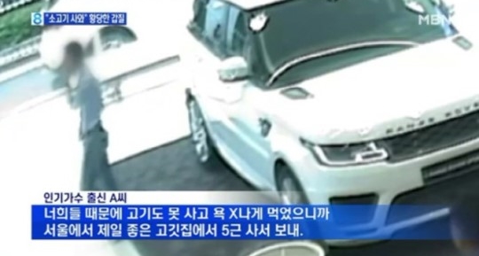 90년대 인기가수 갑질 "X나게 욕 먹었네" <b>외제차 매장 난동</b>